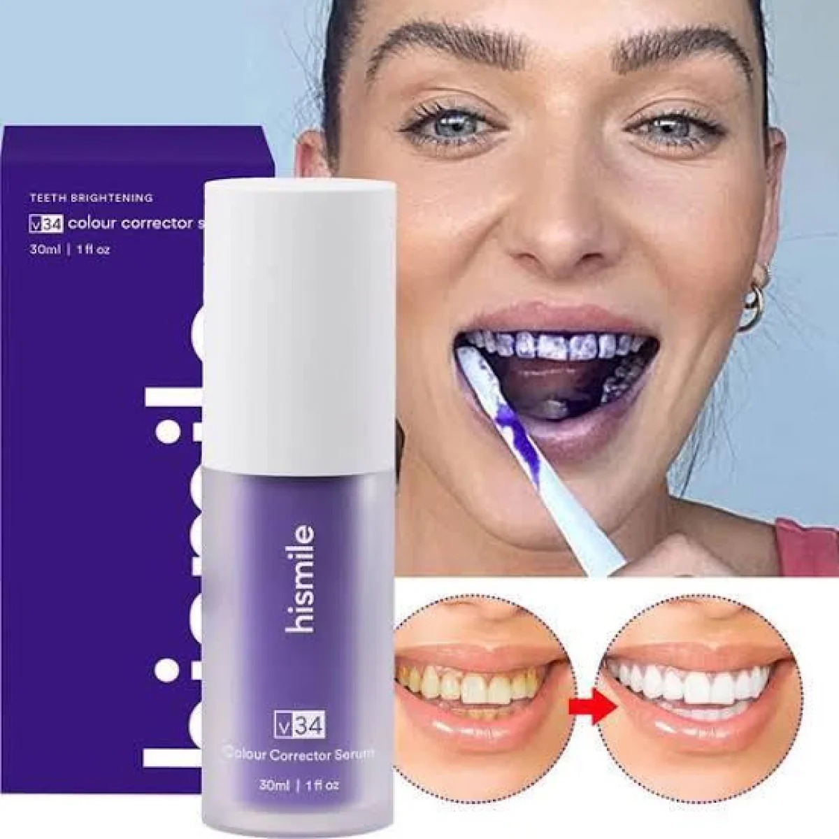 HiSmile V34 Toothpaste 30ml