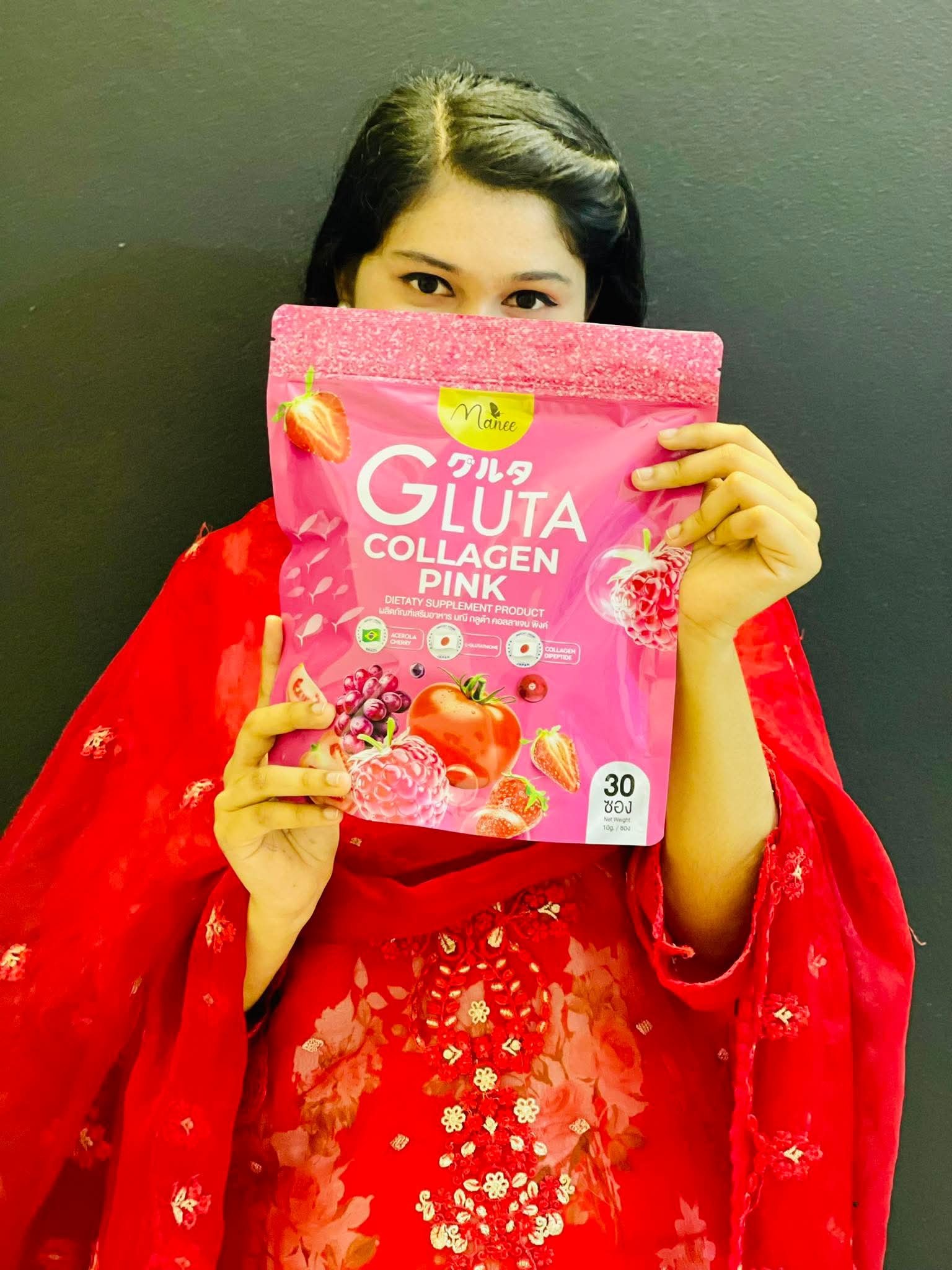 Gluta Collagen Pink Dietary Supplement